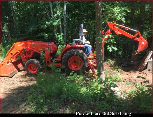 Tractor/Backhoe Work