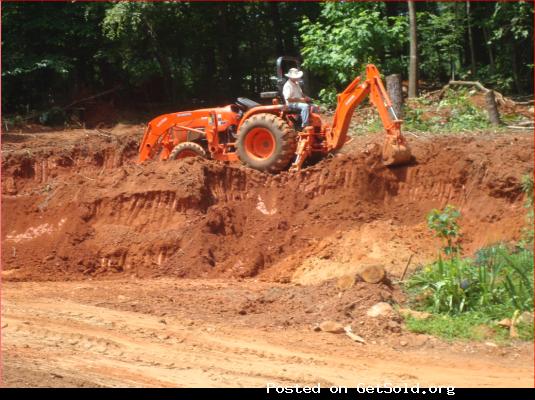 Tractor/Backhoe Work