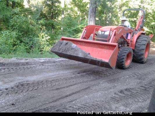 Tractor/Backhoe Work