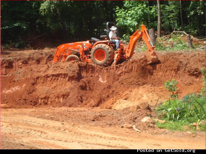 Tractor/Backhoe Work