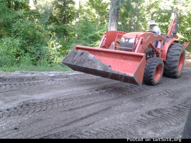 Tractor/Backhoe Work