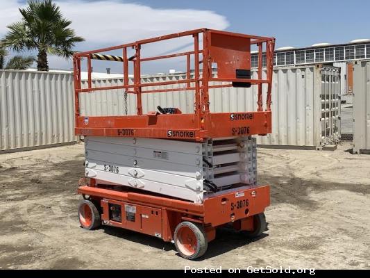 2007 SNORKEL S3246 SCISSORLIFT #1630235223