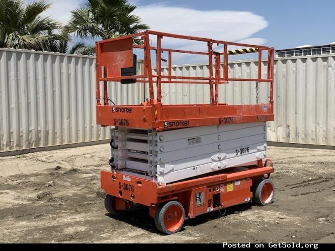 2007 SNORKEL S3246 SCISSORLIFT #1630235223