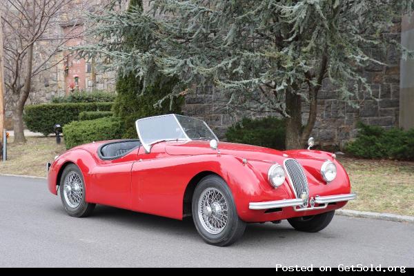 #24189  1954 Jaguar XK120 Roadster