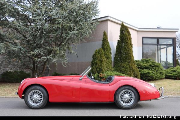 #24189  1954 Jaguar XK120 Roadster