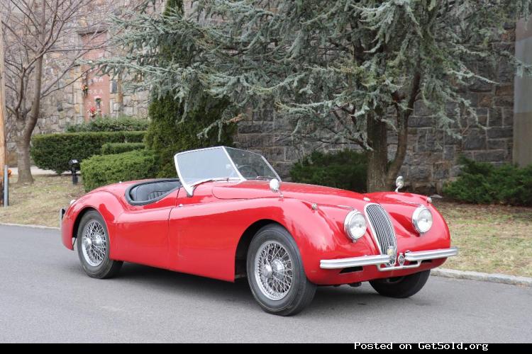 #24189  1954 Jaguar XK120 Roadster