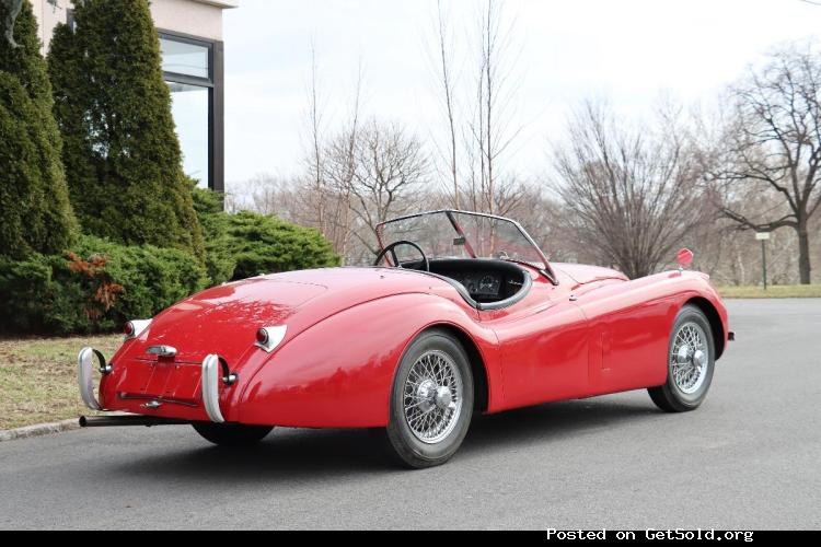 #24189  1954 Jaguar XK120 Roadster