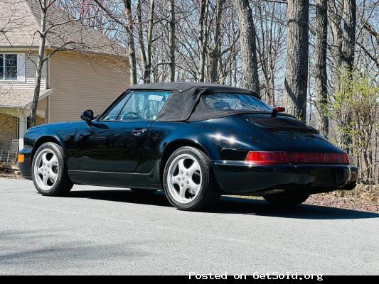 #24263 1991 Porsche 911 Carrera 2 Cabriolet