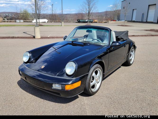 #24263 1991 Porsche 911 Carrera 2 Cabriolet