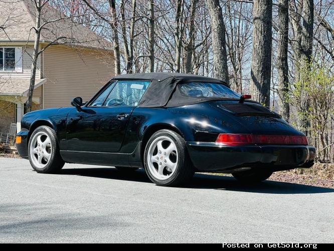 #24263 1991 Porsche 911 Carrera 2 Cabriolet