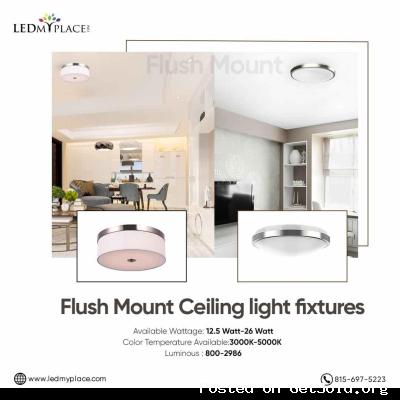 LED Flush Mount Lights: The Perfect Solution for Your Ceiling Height Constraints